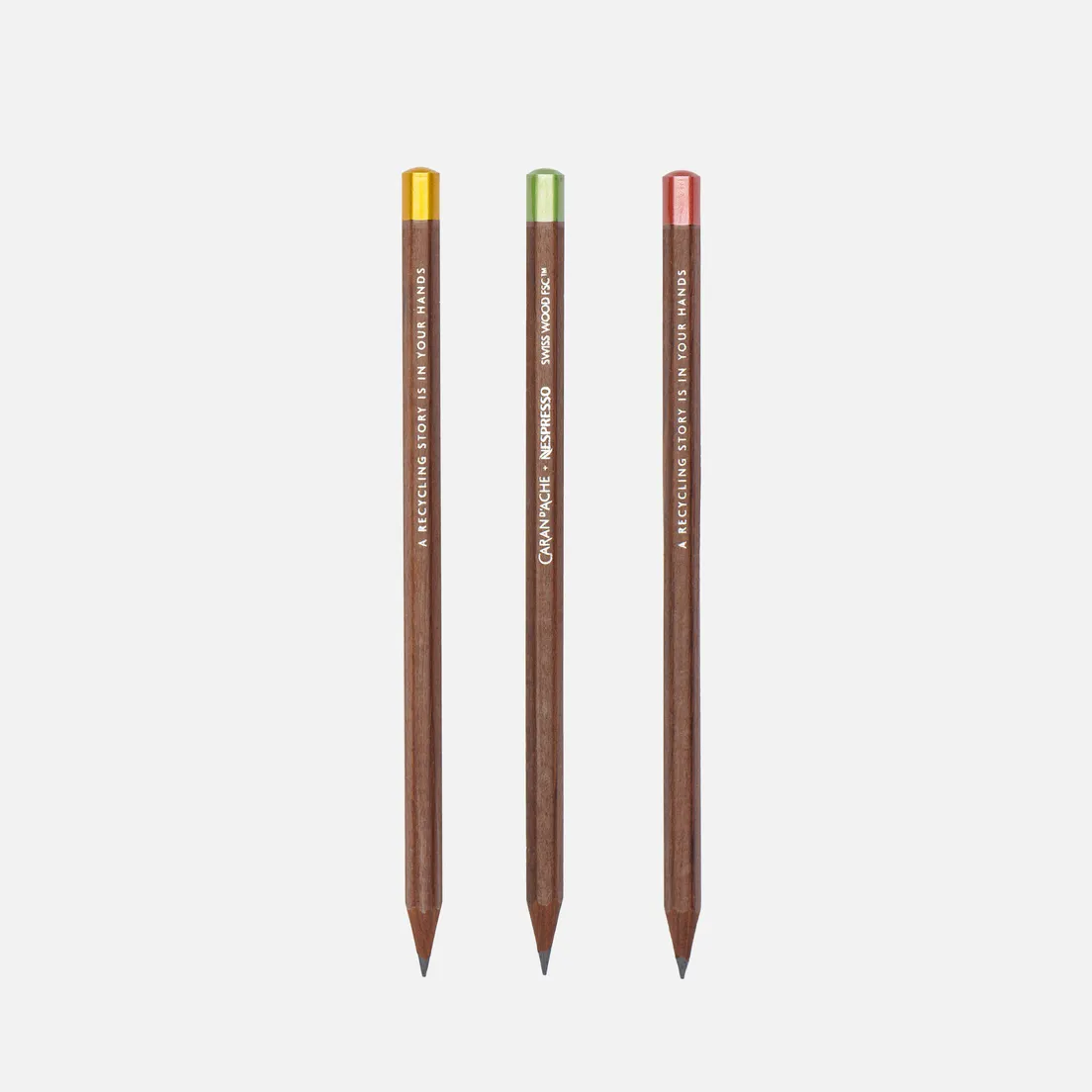 Caran d'Ache Набор карандашей x Nespresso Swiss Wood