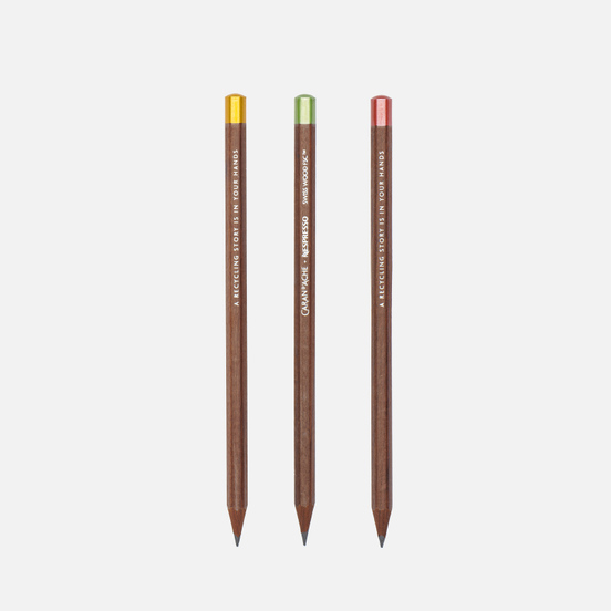 Набор карандашей Caran d'Ache x Nespresso Swiss Wood Brown