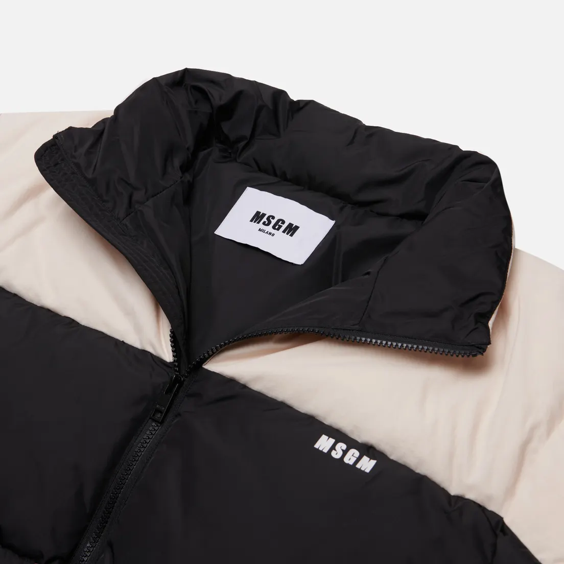 MSGM Мужской пуховик Micro Ripstop Nylon Down