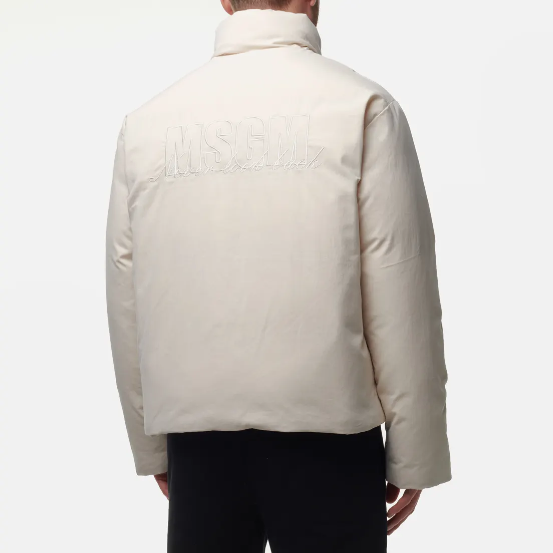MSGM Мужской пуховик Cotton/Nylon Down