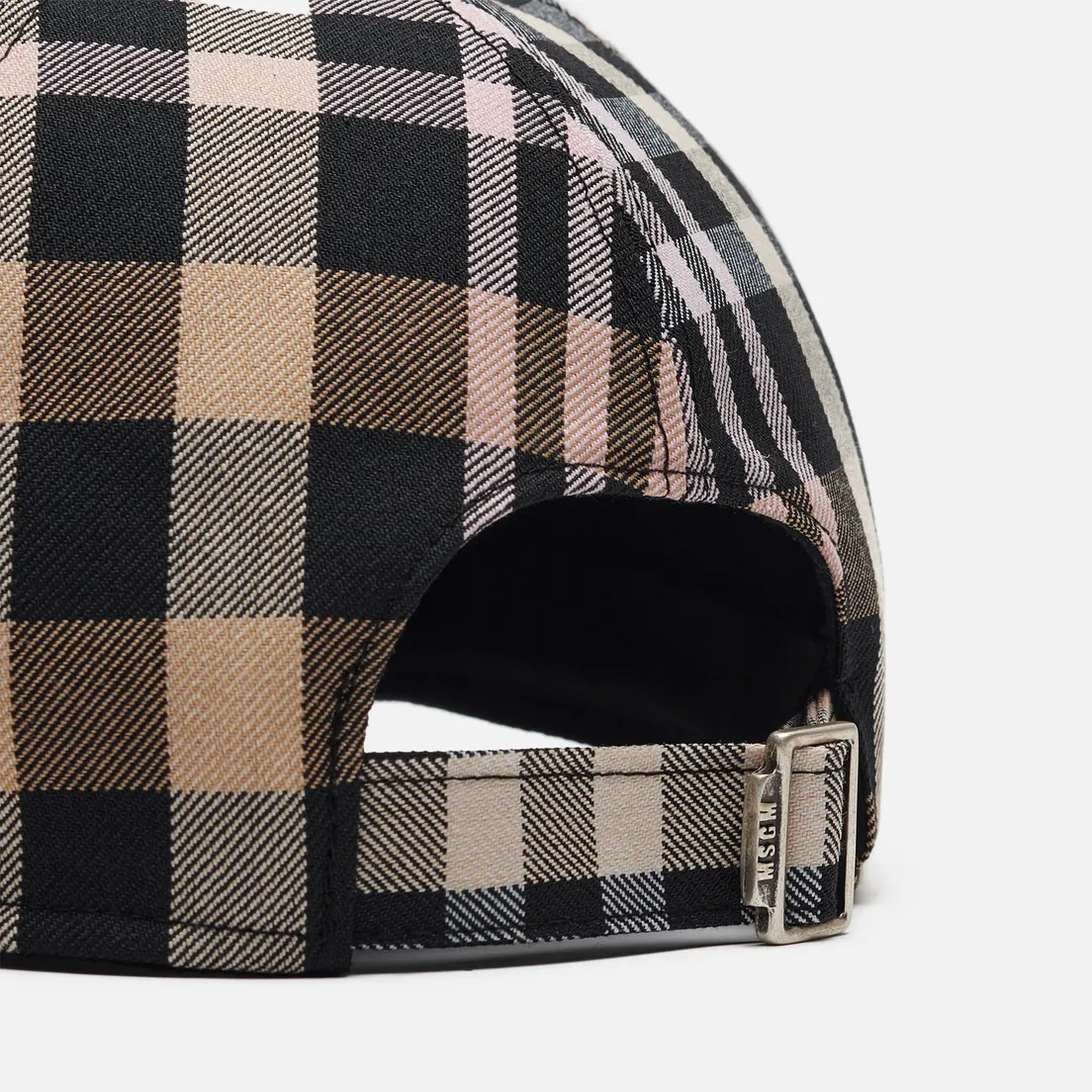 MSGM Кепка Micrologo Plaid Baseball
