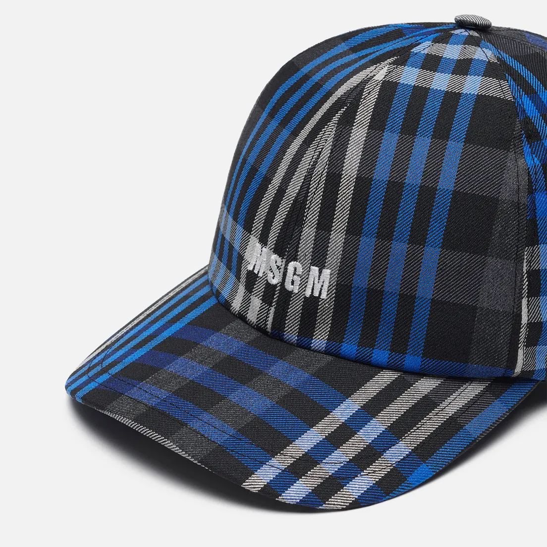 MSGM Кепка Micrologo Plaid Baseball