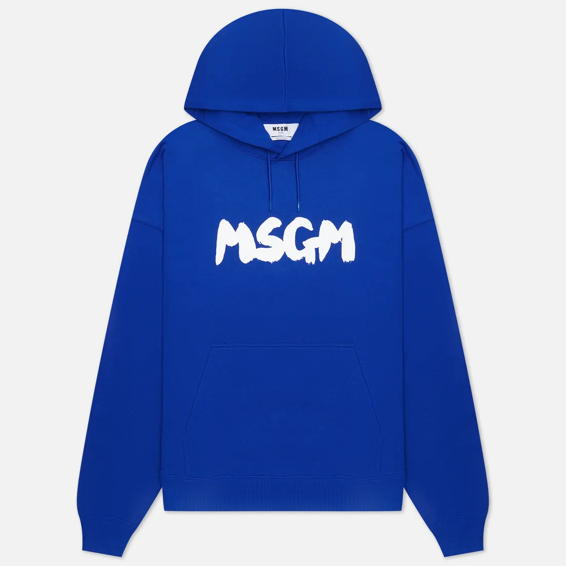 MSGM Мужская толстовка New Brush Stroke Logo Hoodie
