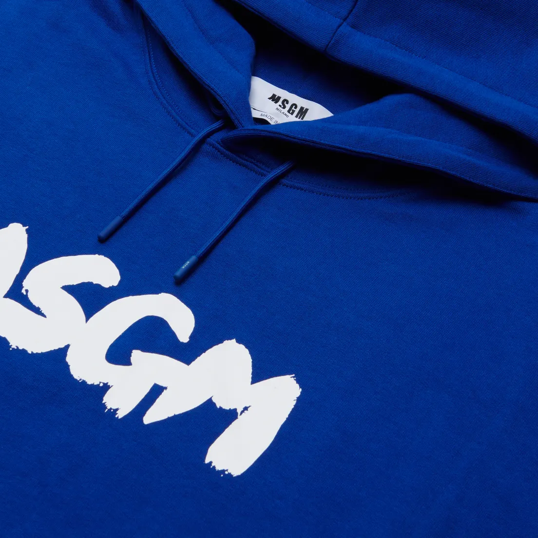 MSGM Мужская толстовка New Brush Stroke Logo Hoodie
