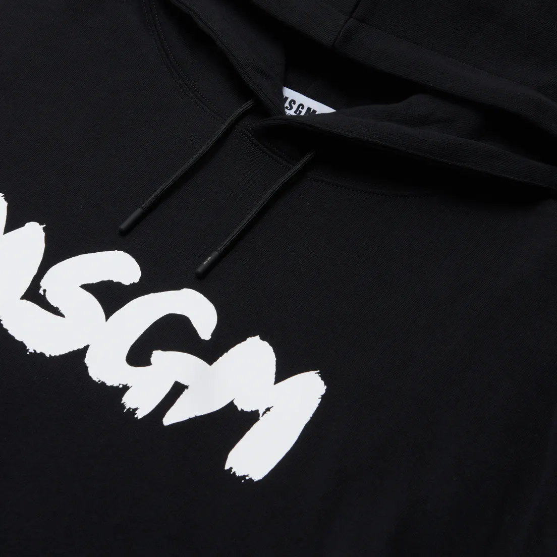 MSGM Мужская толстовка New Brush Stroke Logo Hoodie