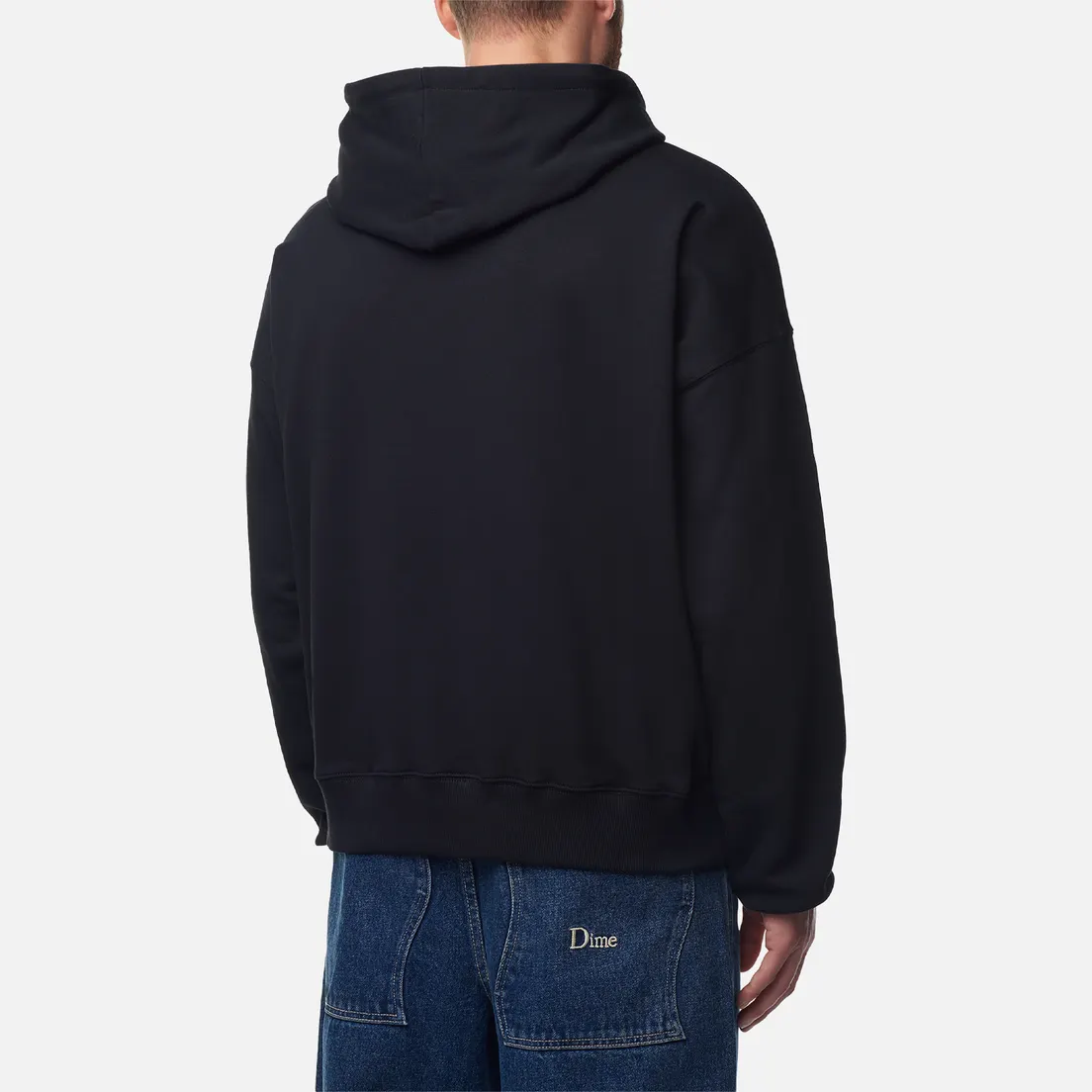 MSGM Мужская толстовка New Brush Stroke Logo Hoodie