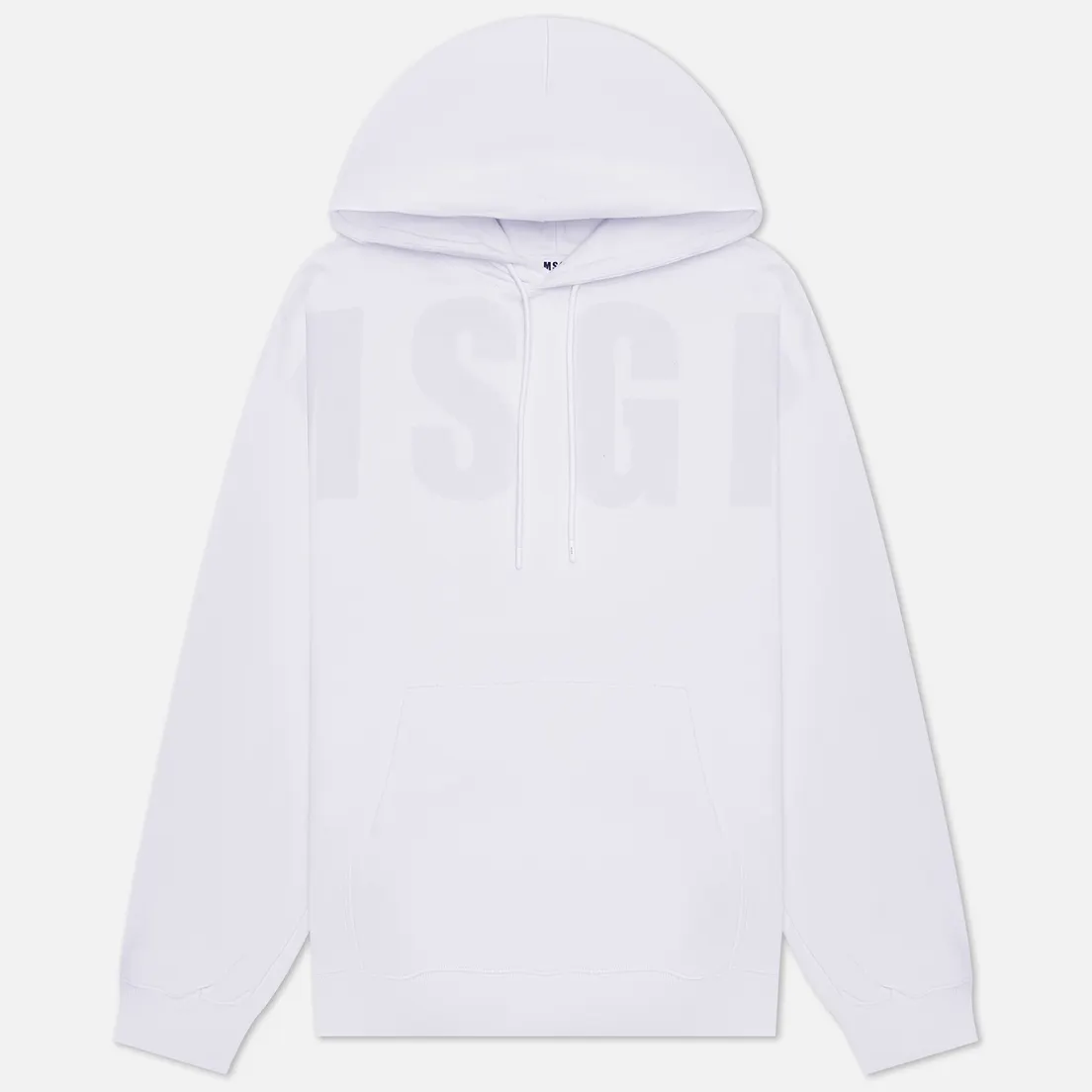MSGM Мужская толстовка Macrologo Tonal Print Hoodie