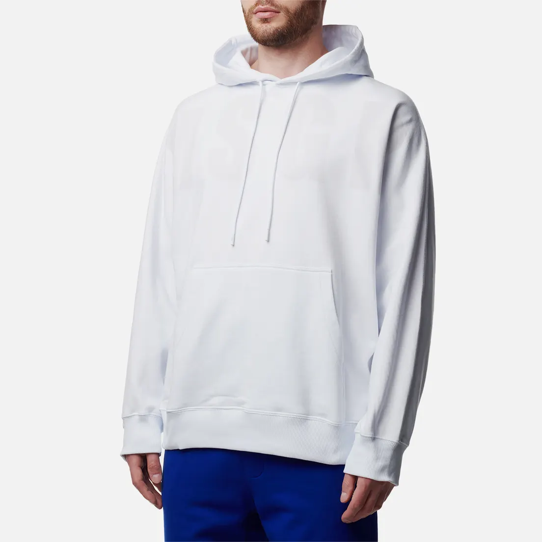 MSGM Мужская толстовка Macrologo Tonal Print Hoodie