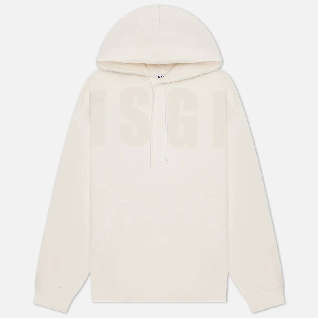 MSGM Мужская толстовка Macrologo Tonal Print Hoodie