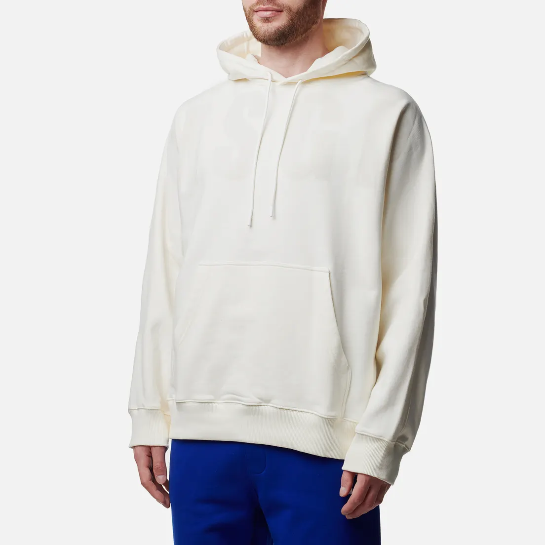 MSGM Мужская толстовка Macrologo Tonal Print Hoodie