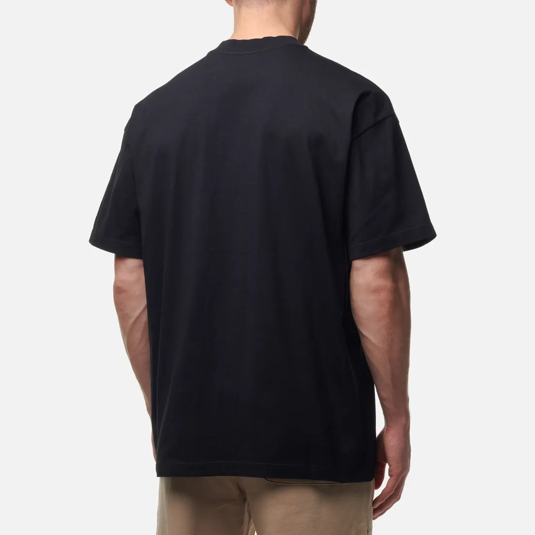 MSGM Мужская футболка Macrologo Print