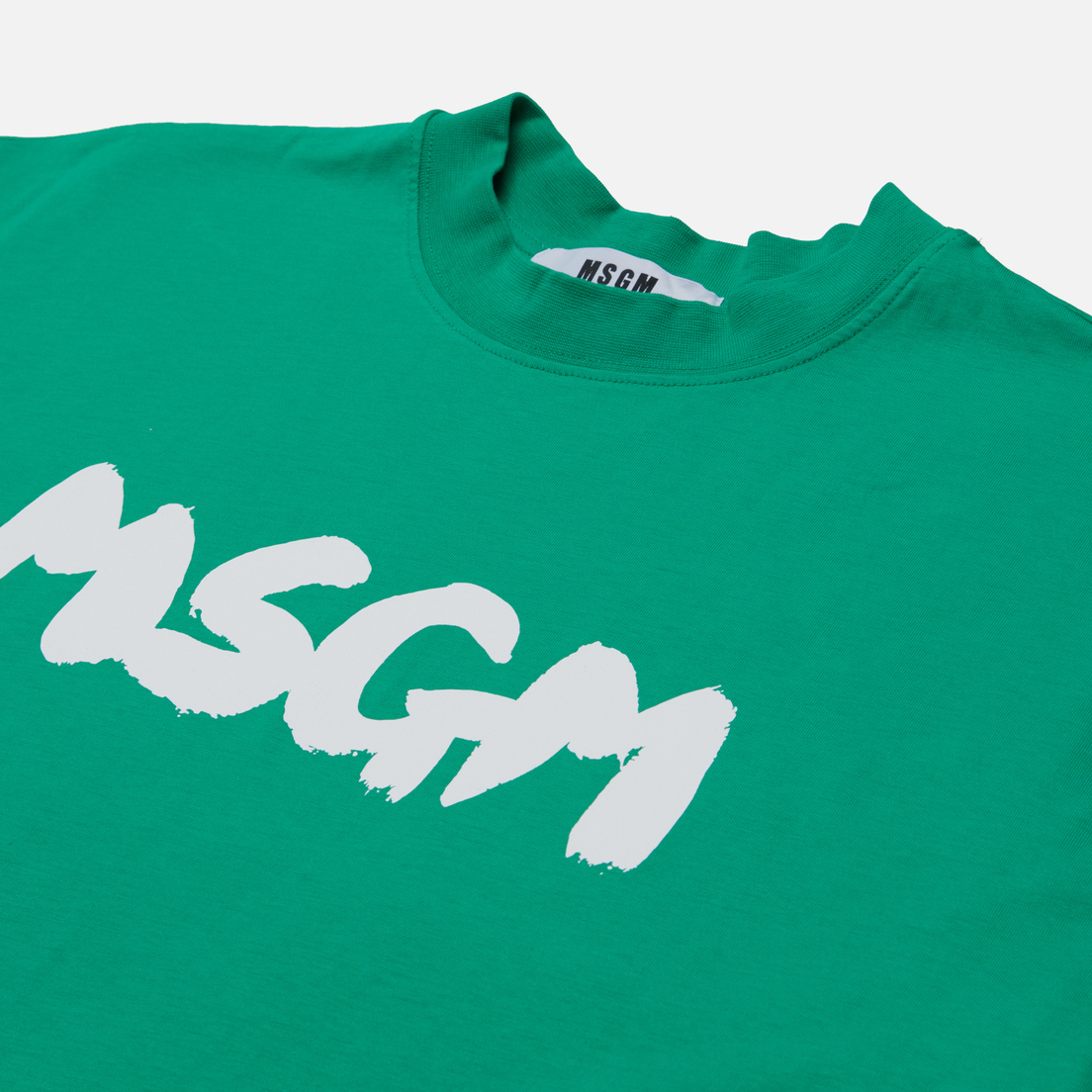MSGM Мужская футболка New Brush Stroke Logo