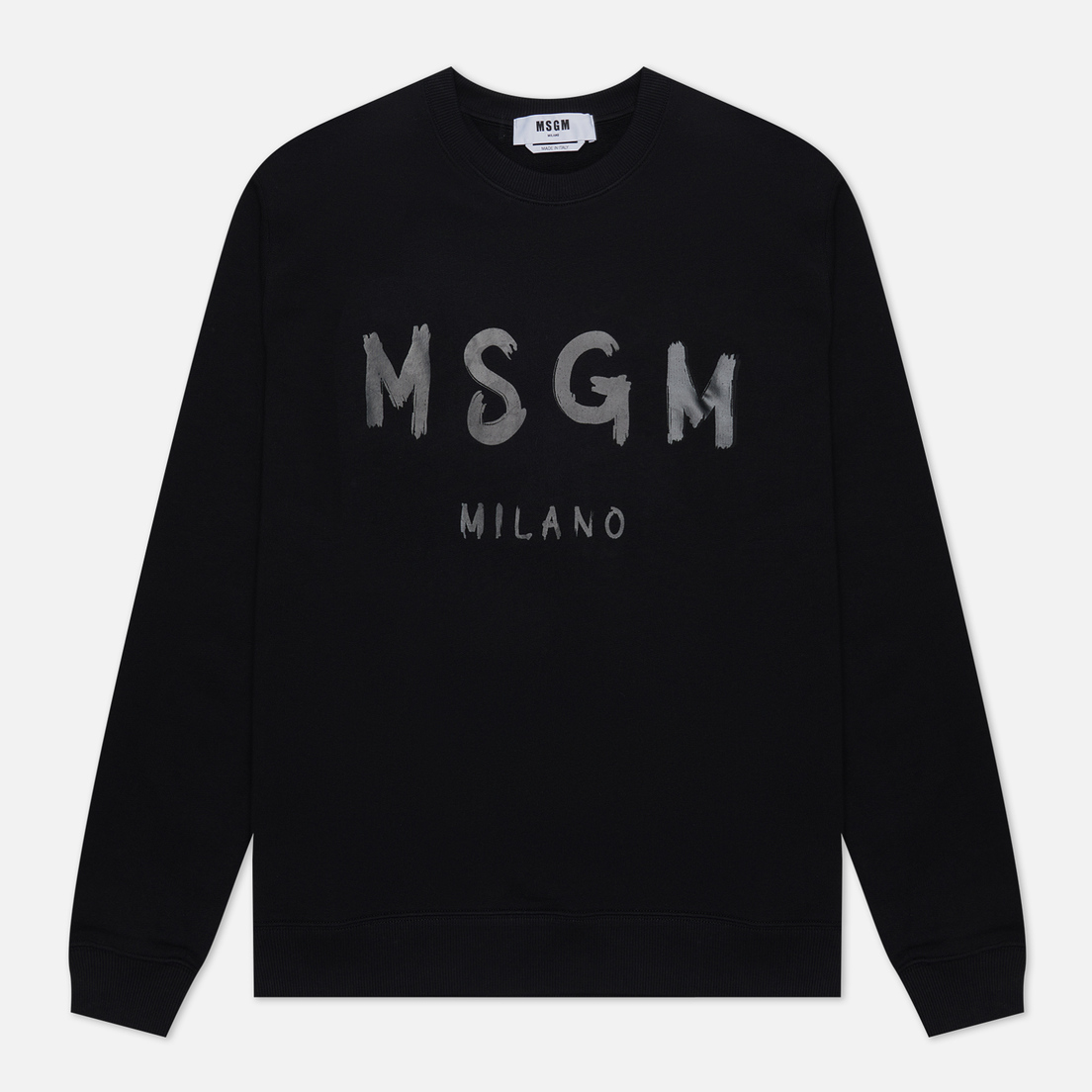 MSGM Мужская толстовка Brush Stroke Logo