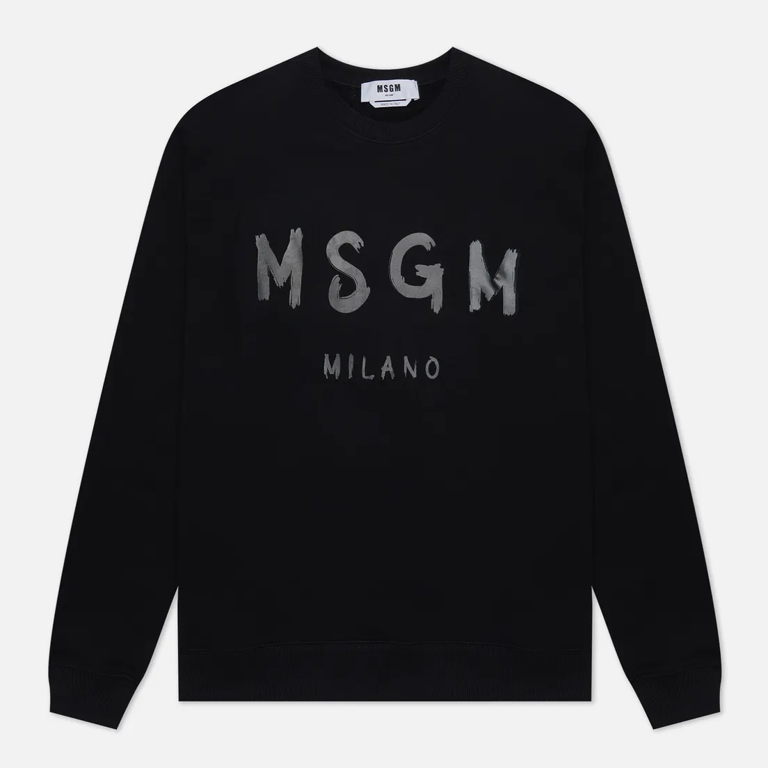 MSGM Мужская толстовка Brush Stroke Logo
