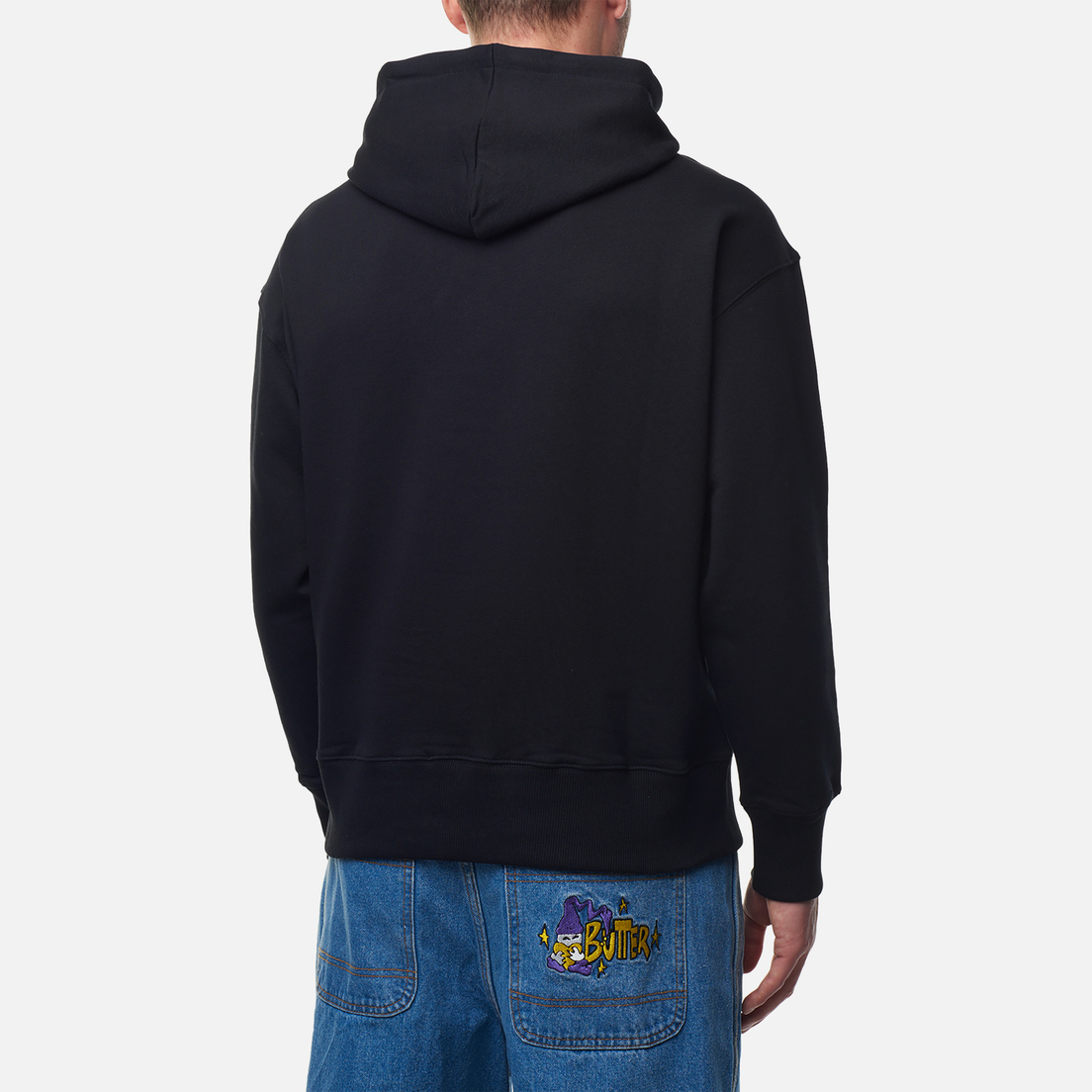 MSGM Мужская толстовка Brush Stroke Logo Hoodie