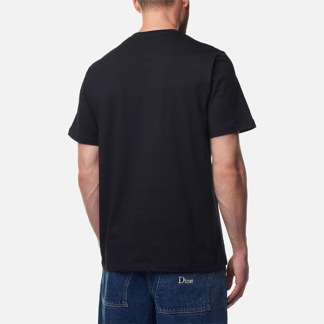 MSGM Мужская футболка Box Logo Print