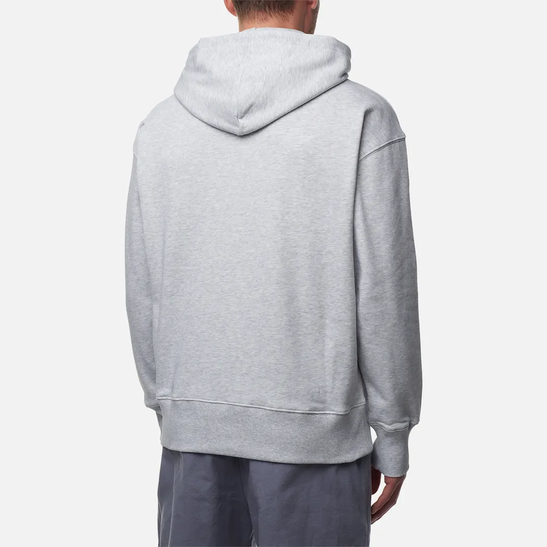 MSGM Мужская толстовка Box Logo Print Hoodie