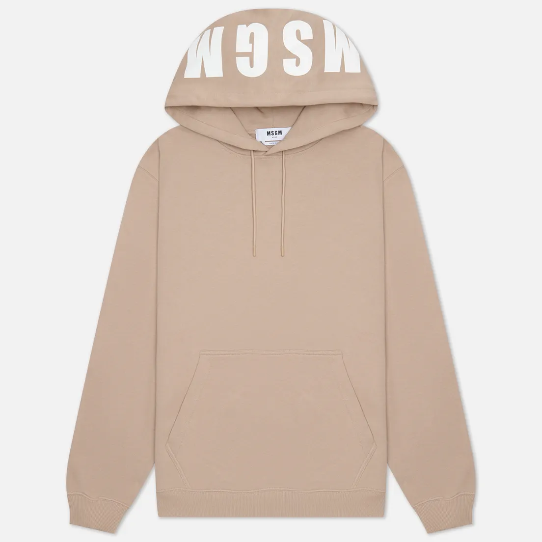 MSGM Мужская толстовка Maxilogo Print Hoodie