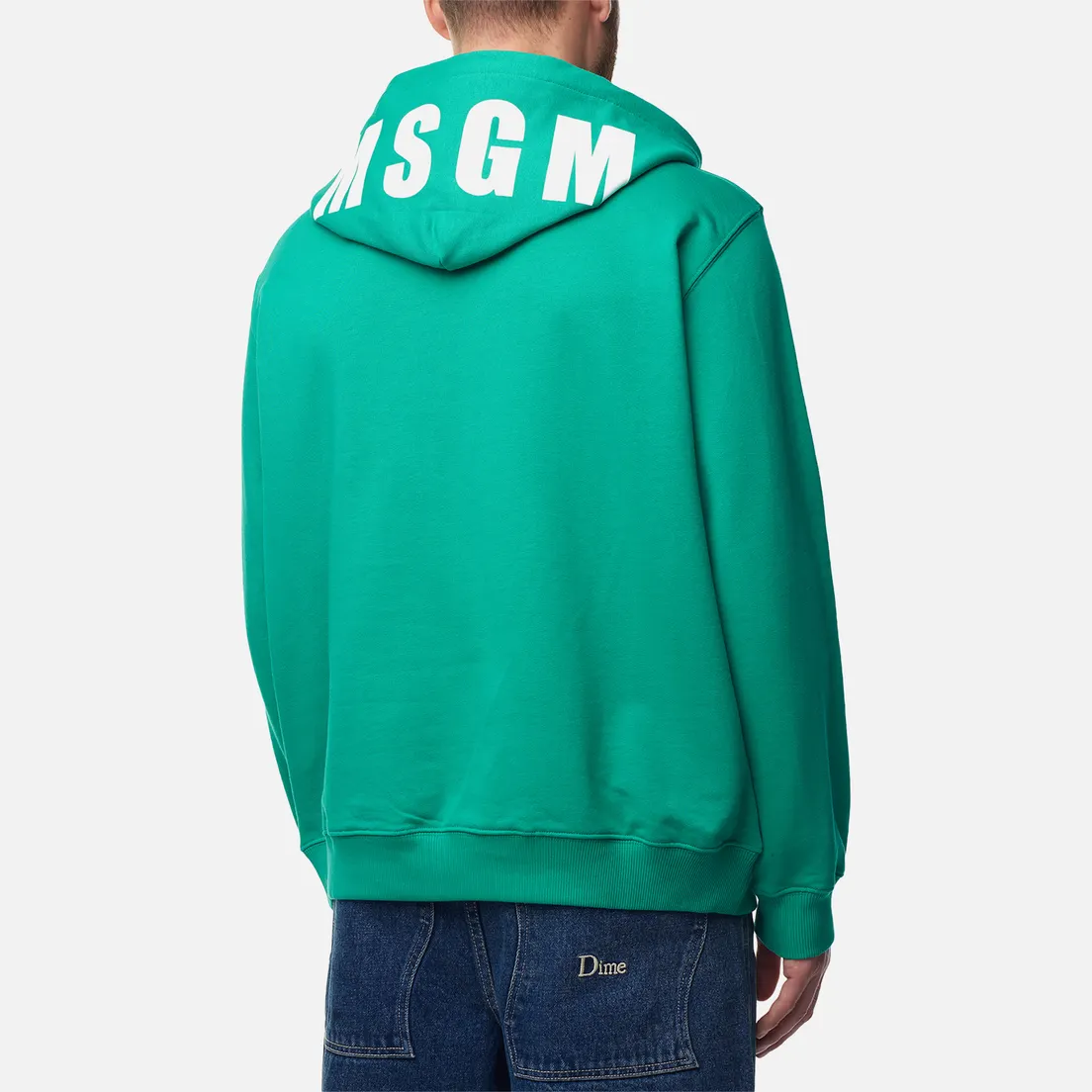 MSGM Мужская толстовка Maxilogo Print Hoodie