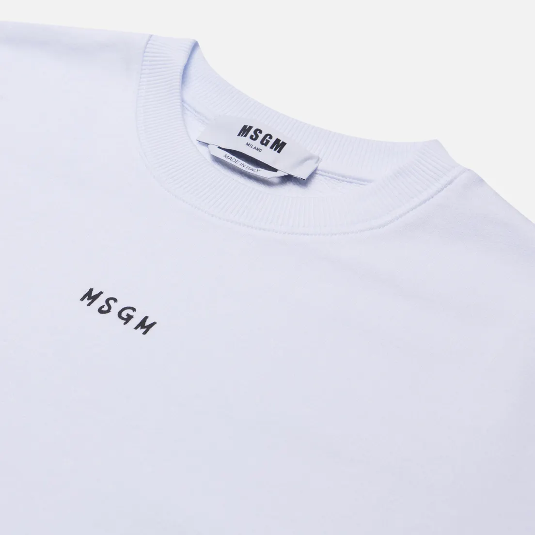 MSGM Мужская толстовка Brush Stroke Micrologo