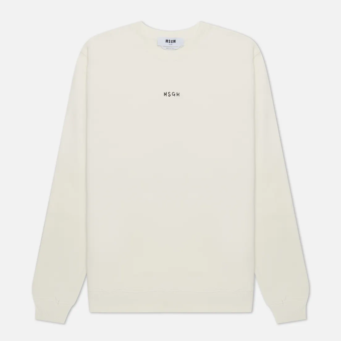 MSGM Мужская толстовка Brush Stroke Micrologo