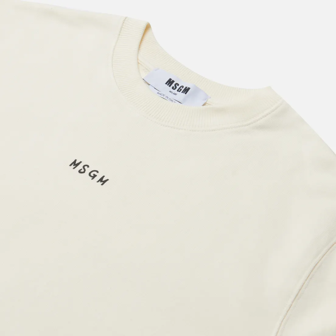 MSGM Мужская толстовка Brush Stroke Micrologo