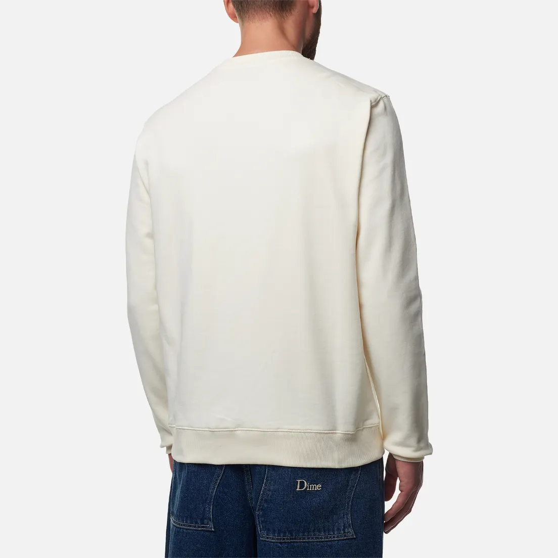 MSGM Мужская толстовка Brush Stroke Micrologo