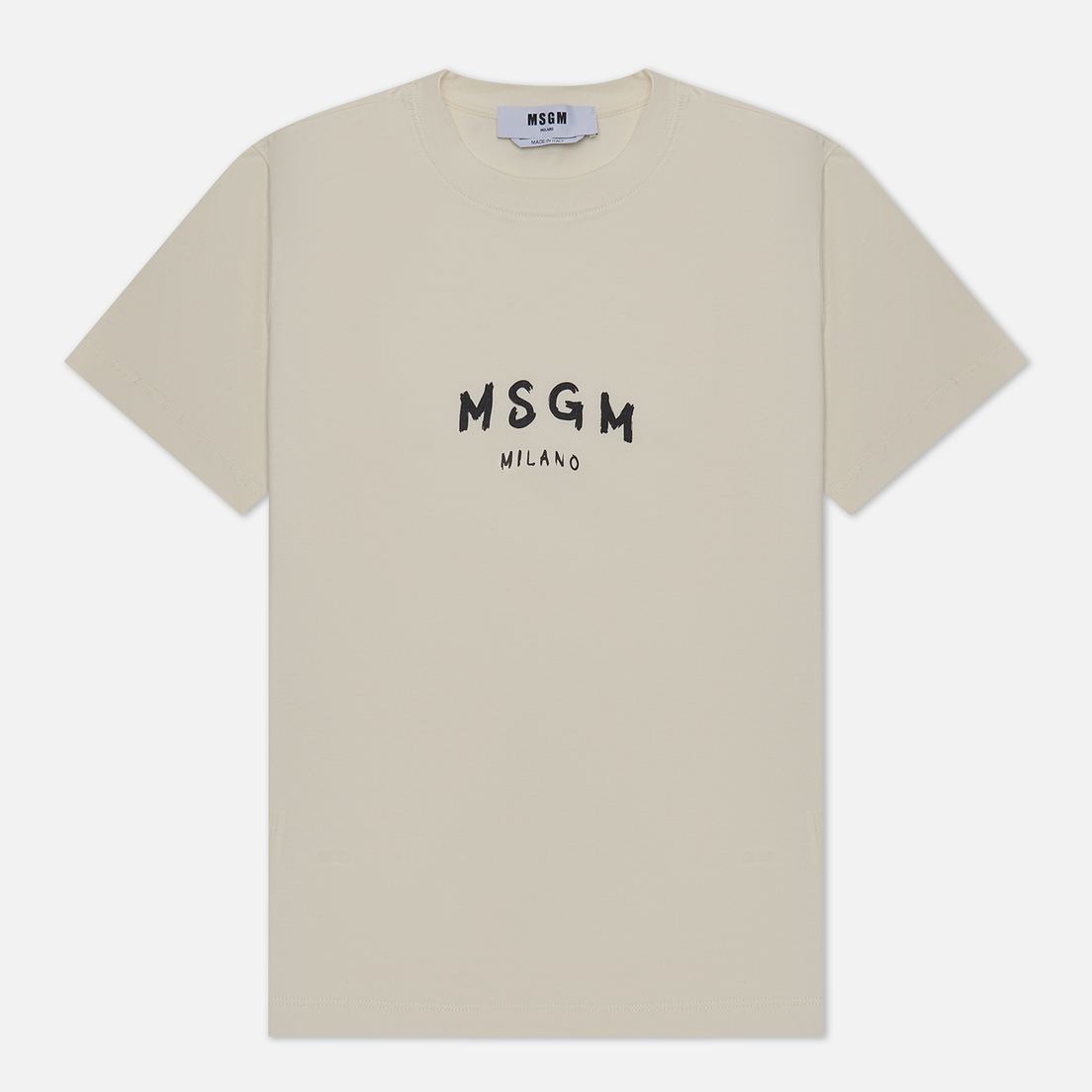 MSGM Женская футболка New Spray Big Logo