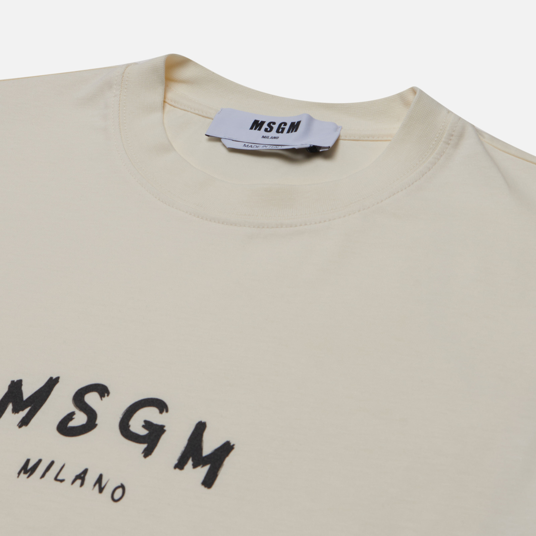 MSGM Женская футболка New Spray Big Logo