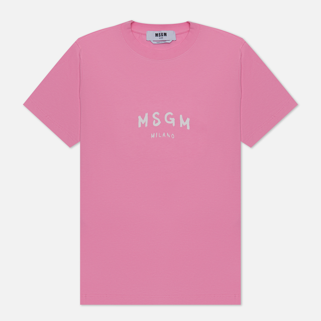 MSGM Женская футболка New Spray Big Logo