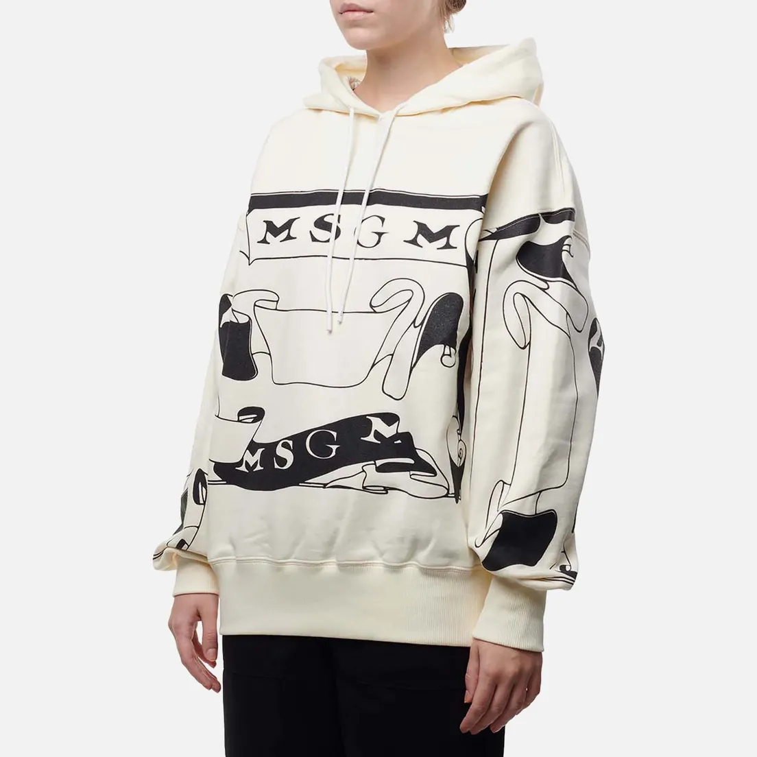 MSGM Женская толстовка x Lorenza Longhi Hoodie