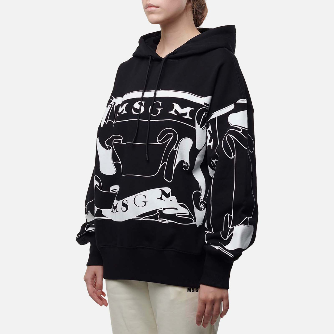 MSGM Женская толстовка x Lorenza Longhi Hoodie