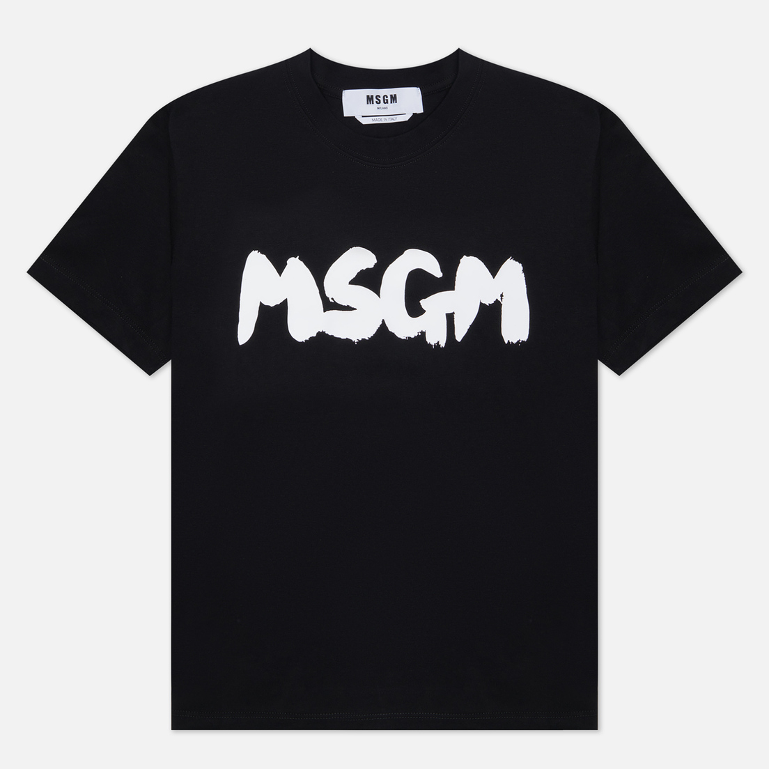 MSGM Женская футболка New Logo Brush