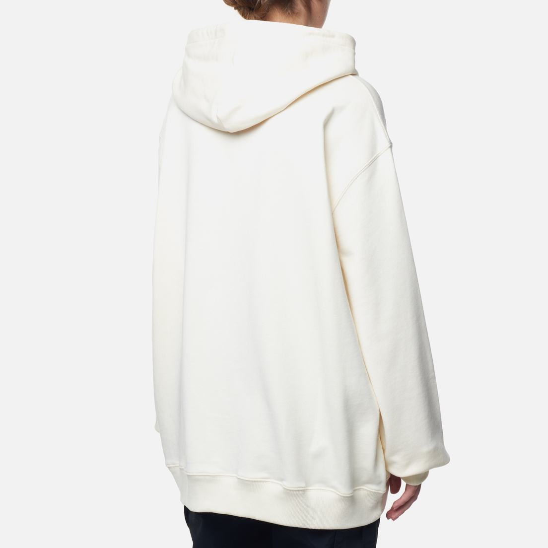 MSGM Женская толстовка New Logo Brush Hoodie
