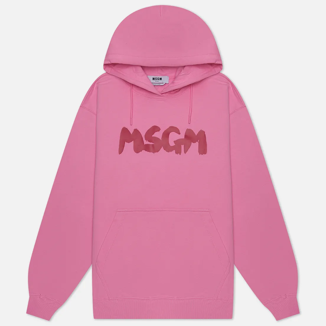 MSGM Женская толстовка New Logo Brush Hoodie