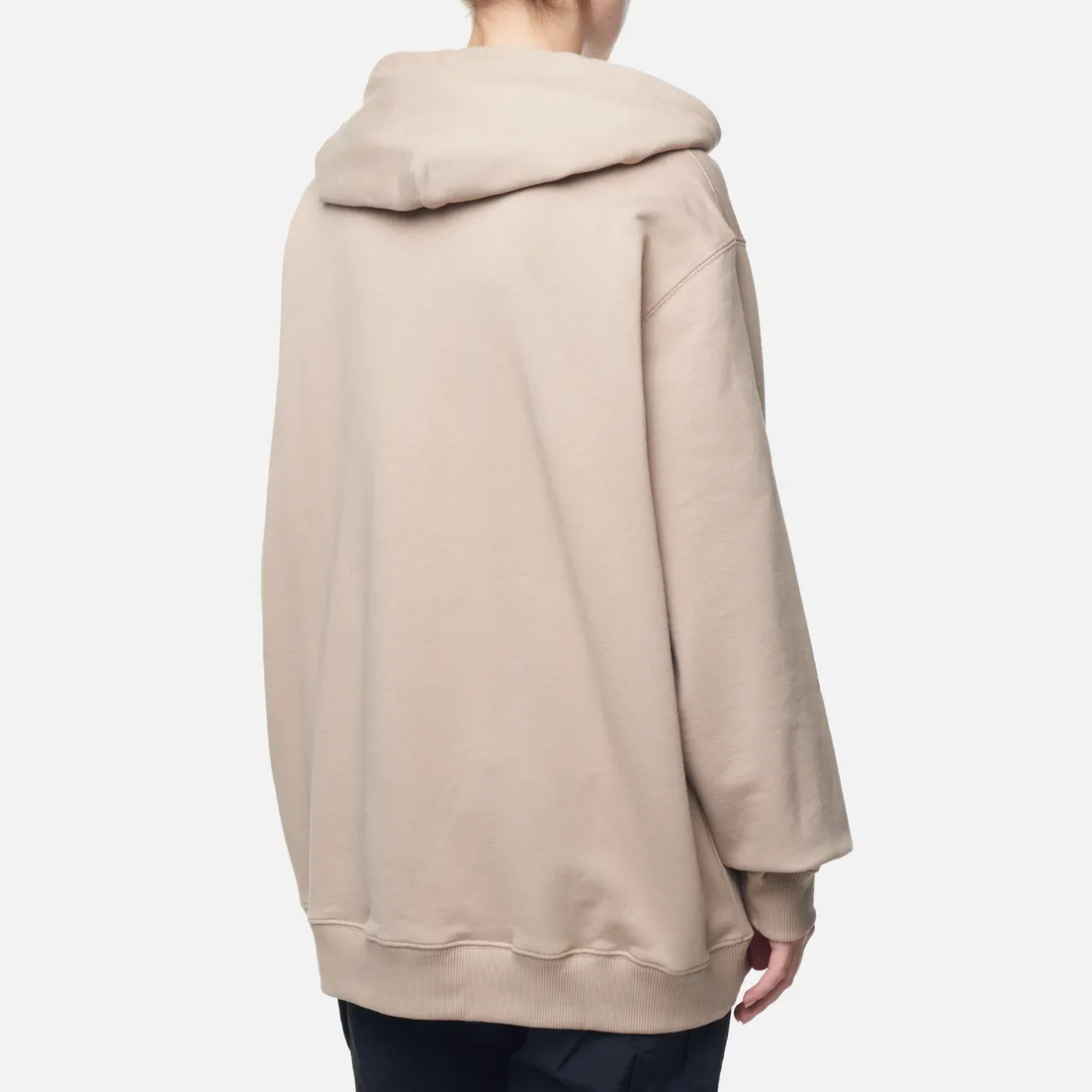 MSGM Женская толстовка New Logo Brush Hoodie