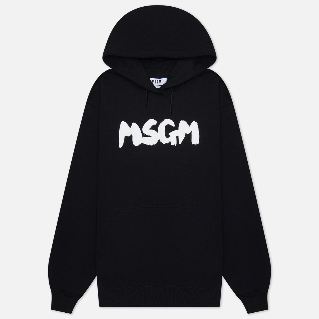 MSGM Женская толстовка New Logo Brush Hoodie