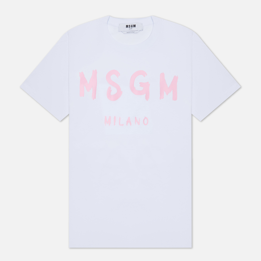MSGM Женская футболка Brush Stroke Logo