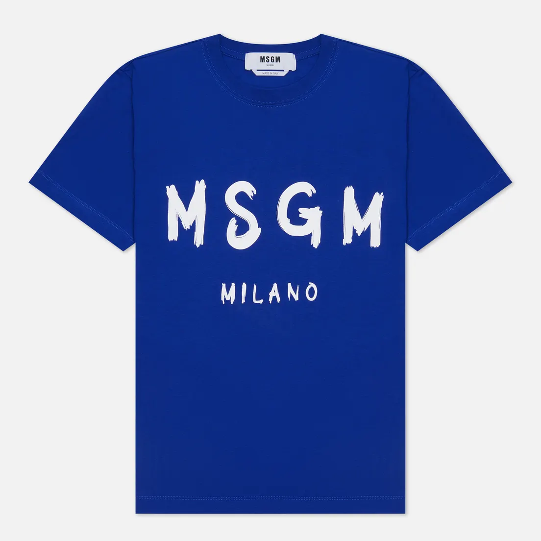 MSGM Женская футболка Brush Stroke Logo
