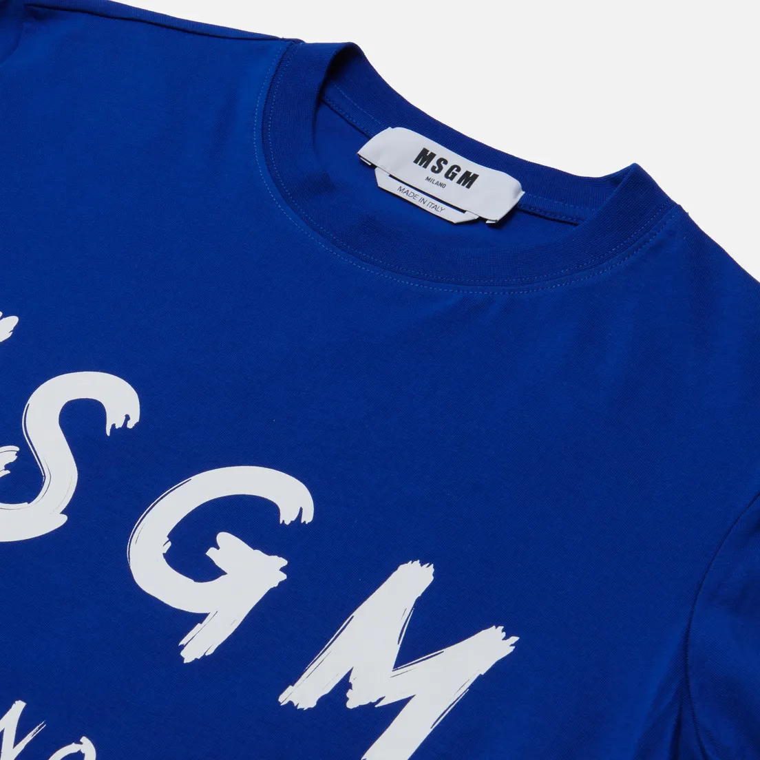MSGM Женская футболка Brush Stroke Logo