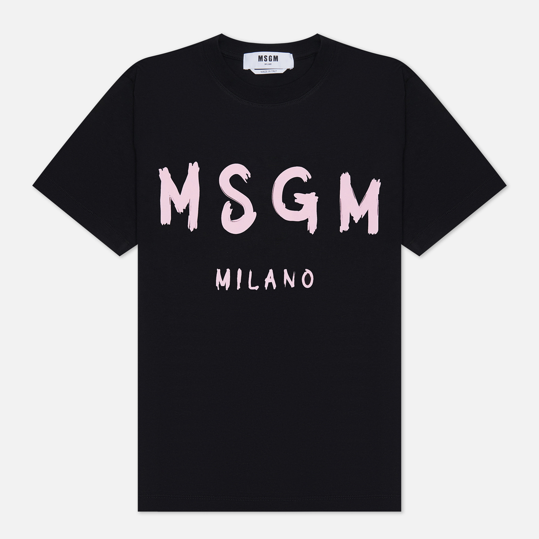 MSGM Женская футболка Brush Stroke Logo