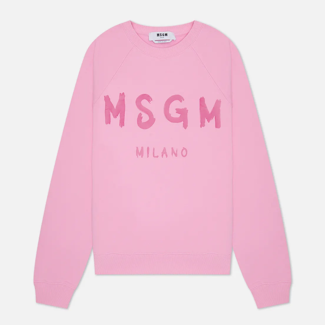 MSGM Женская толстовка Brush Stroke Logo