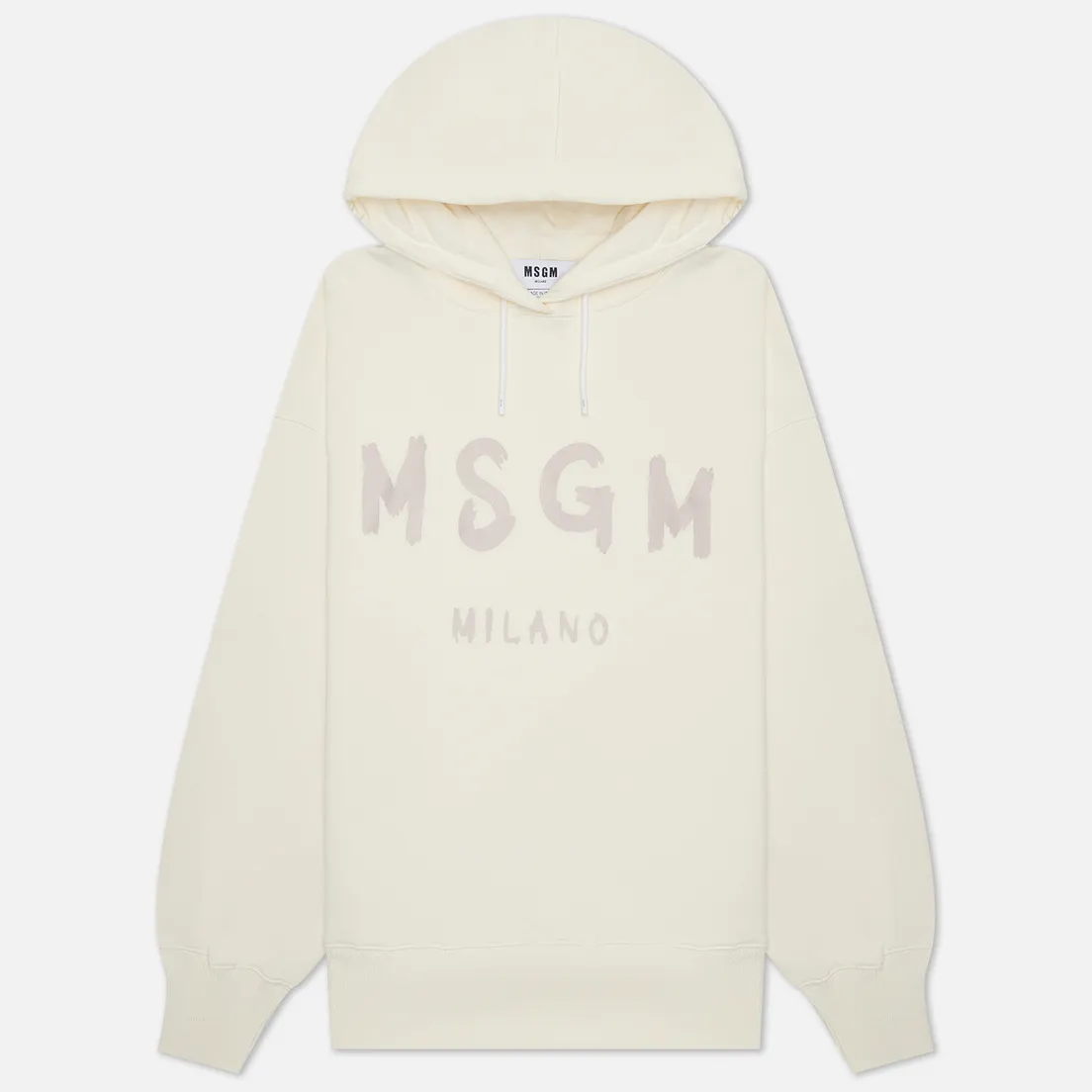 MSGM Женская толстовка Brush Stroke Logo Hoodie