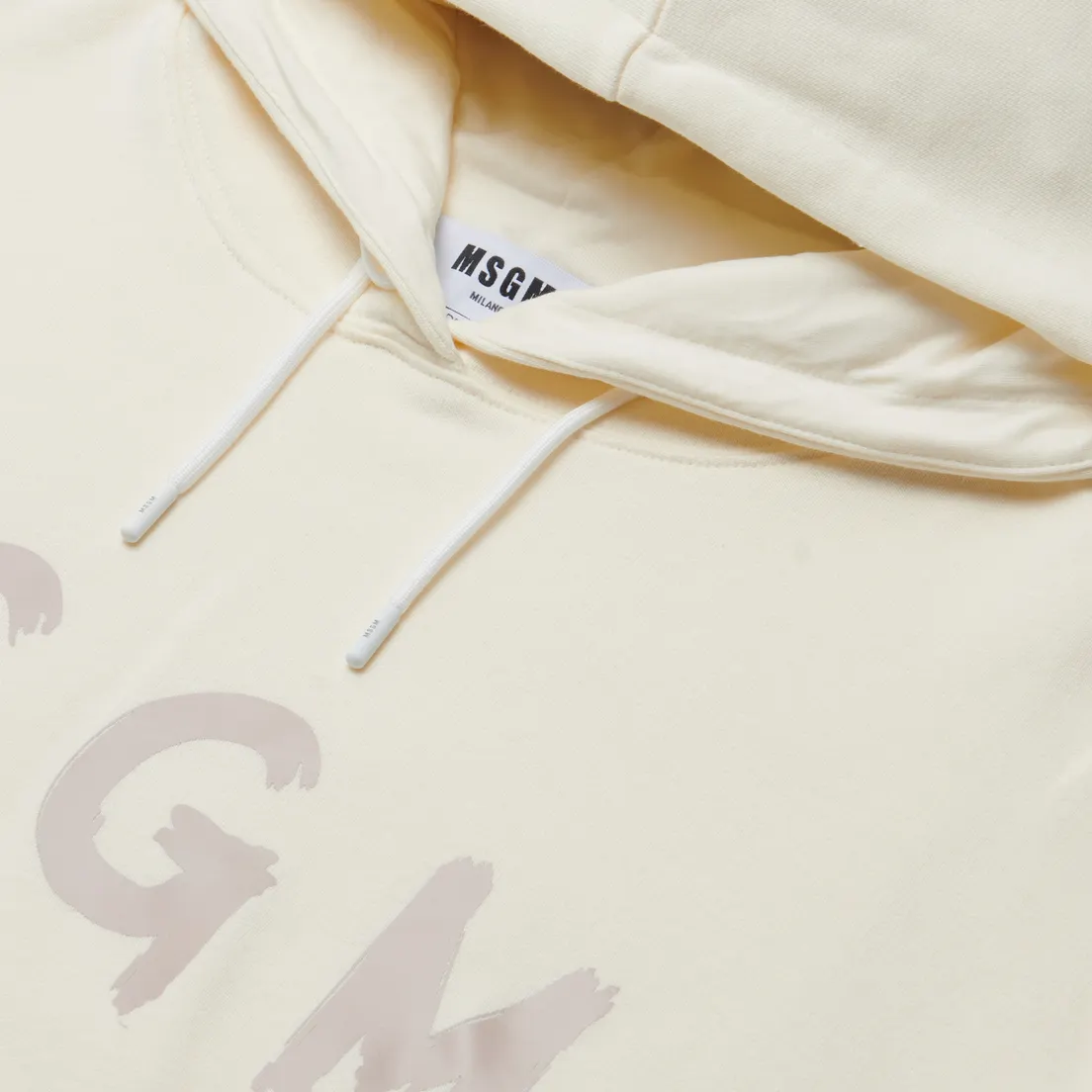 MSGM Женская толстовка Brush Stroke Logo Hoodie