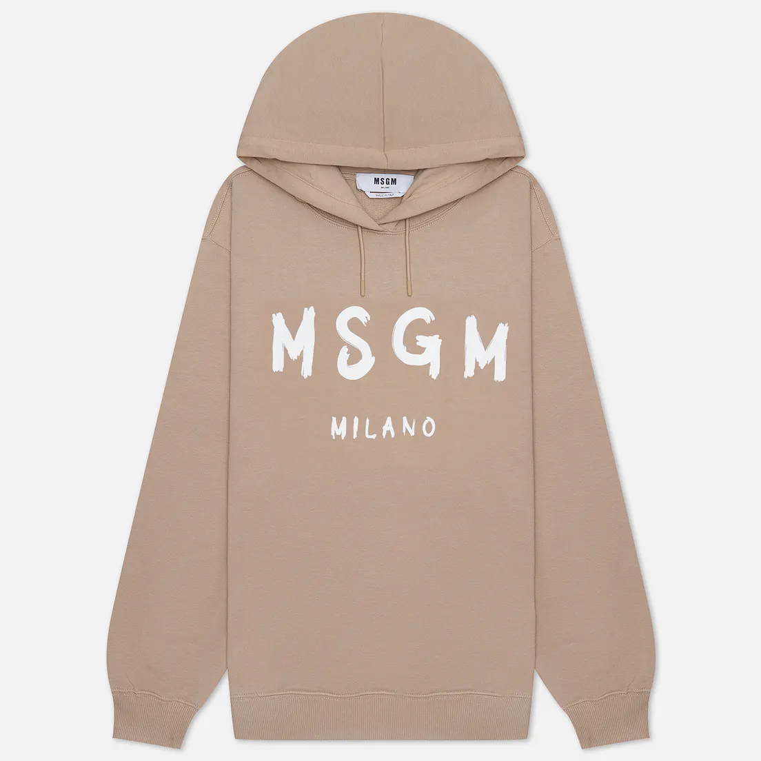 MSGM Женская толстовка Brush Stroke Logo Hoodie