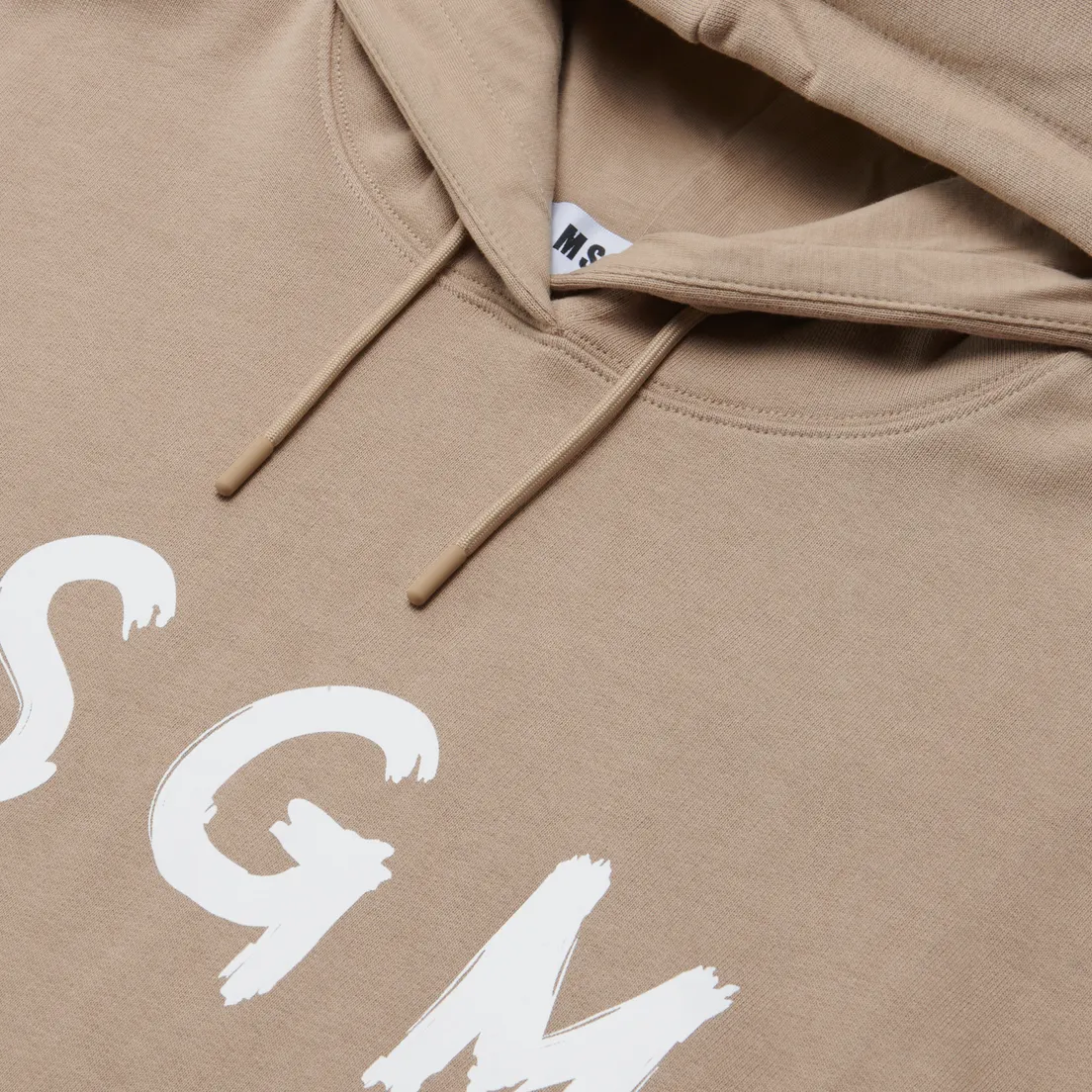 MSGM Женская толстовка Brush Stroke Logo Hoodie