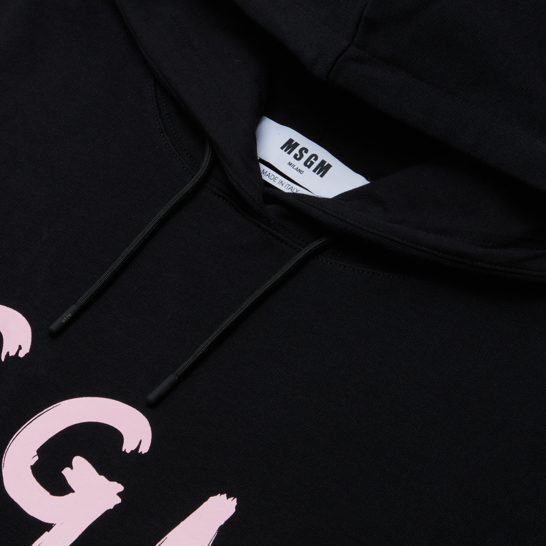 MSGM Женская толстовка Brush Stroke Logo Hoodie
