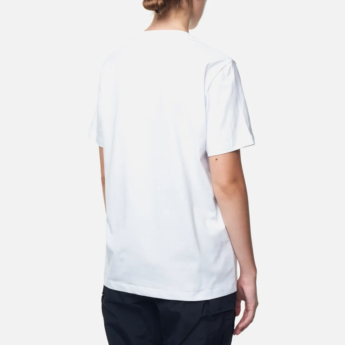 MSGM Женская футболка Box Logo Print