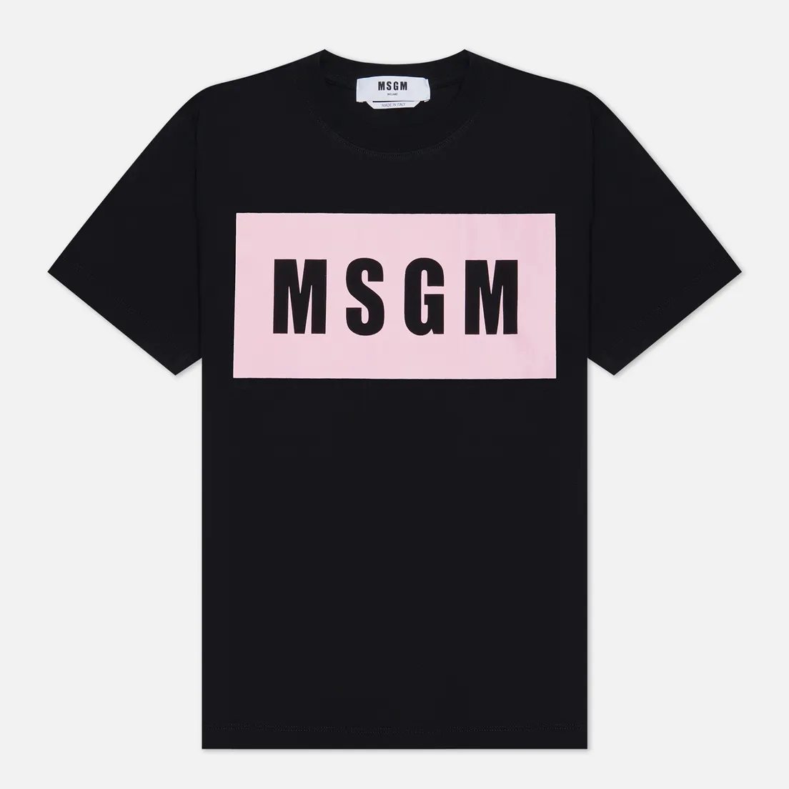 MSGM Женская футболка Box Logo Print