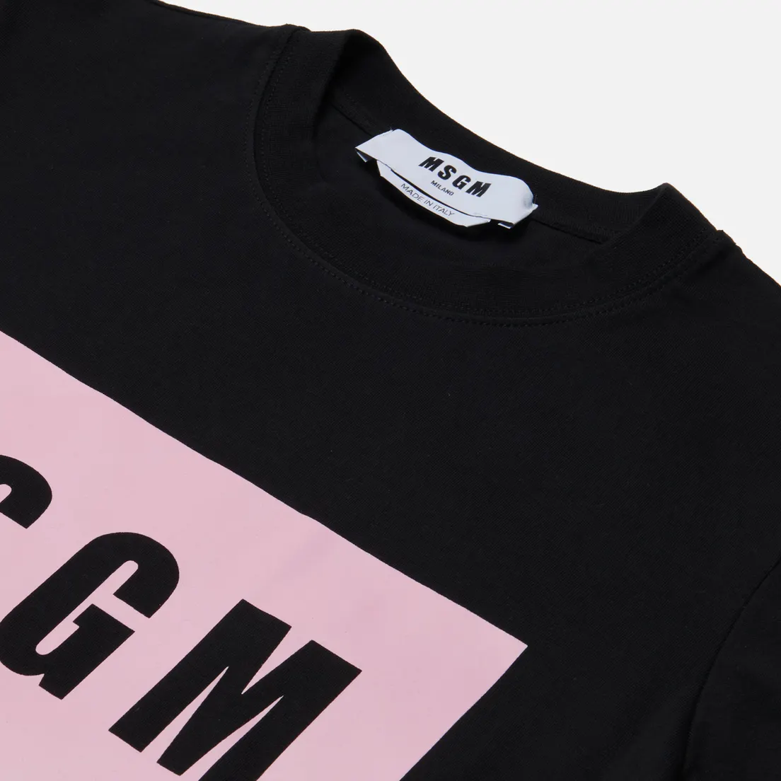 MSGM Женская футболка Box Logo Print